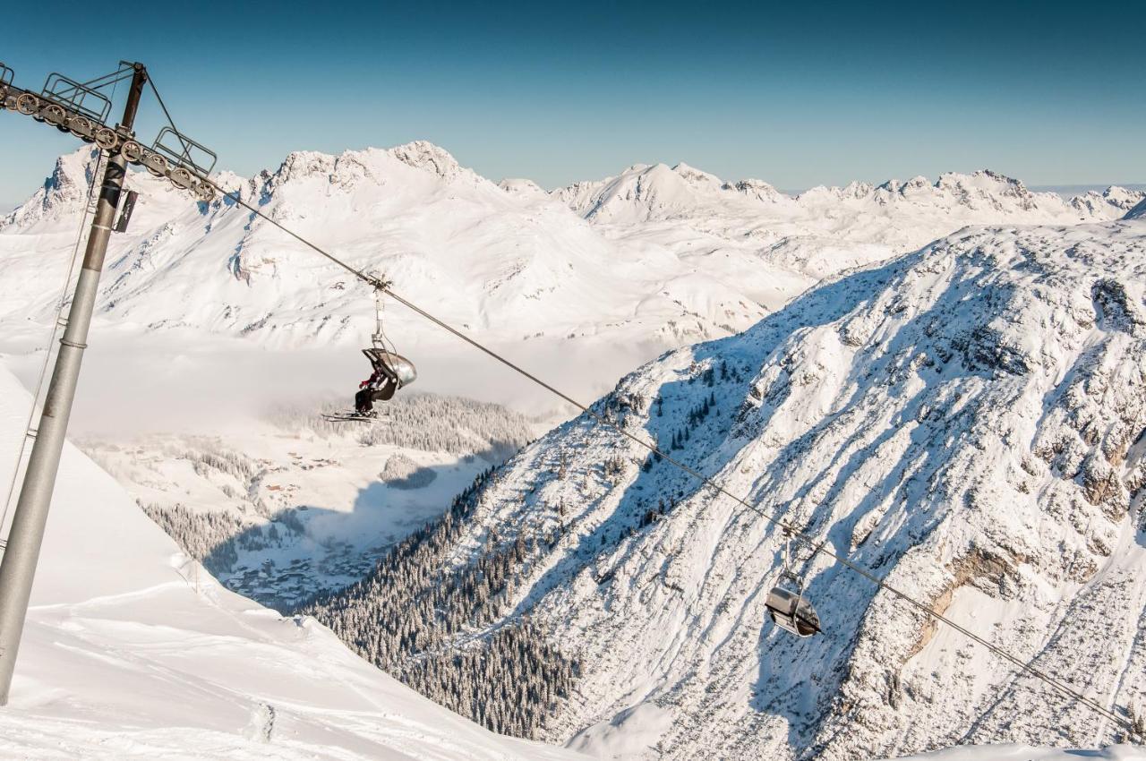 Haus Schrofenstein Bed & Breakfast Lech am Arlberg Eksteriør bilde