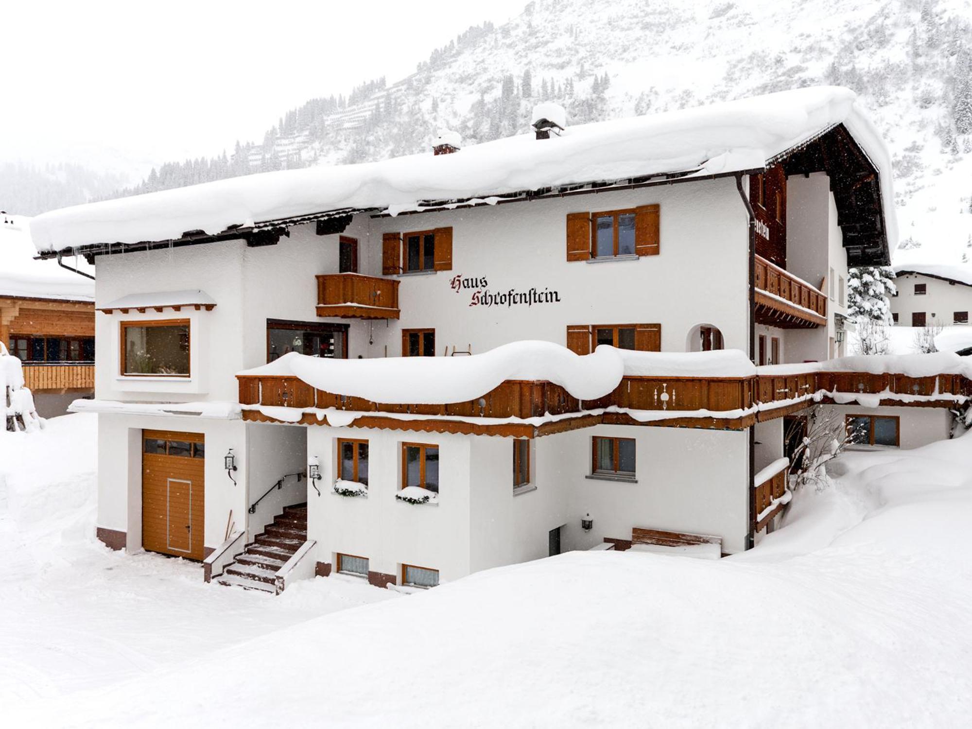 Haus Schrofenstein Bed & Breakfast Lech am Arlberg Eksteriør bilde